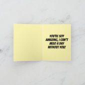 You Maki Miso Happy – Grappige Sushi Woordspeling  Kaart (Binnen)