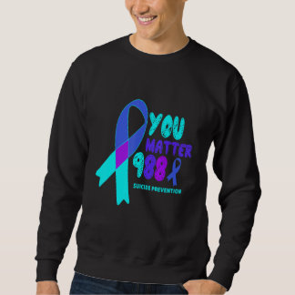 You Matter 988 Suicide Prevention Awareness Rainbo Trui