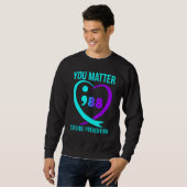 You Matter 988 Suicide Prevention Awareness Trui (Voorkant volledig)