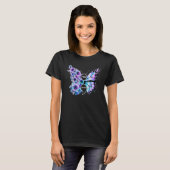 You Matter Butterfly Sunflower Suicide Prevention T-shirt (Voorkant volledig)