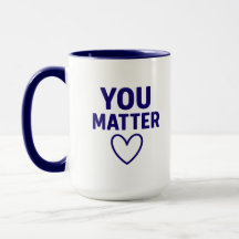 You Matter" Positiviteit van het Rode Hart
