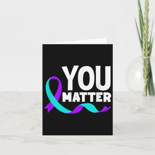 You Matter Preventie Bewustzijn 1 Kaart (Voorkant)