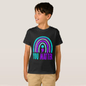 You Matter Preventie Bewustzijn 2 T-shirt (Voorkant volledig)