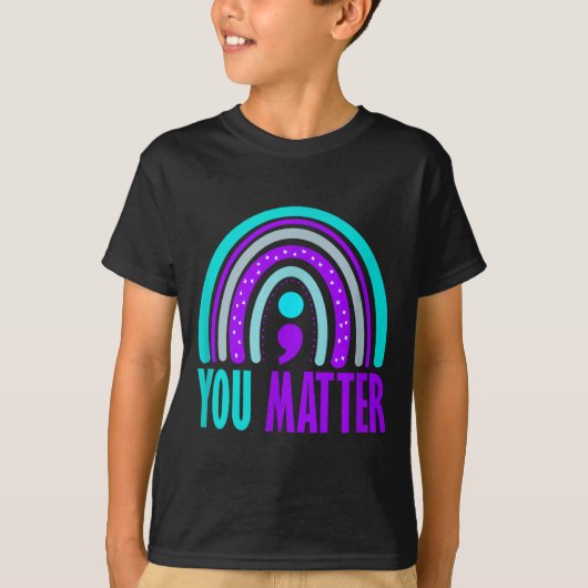 You Matter Preventie Bewustzijn 2 T-shirt (Voorkant)