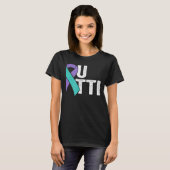 You Matter Suicide Prevention Teal Purple Awarenes T-shirt (Voorkant volledig)