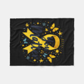 You Matther Suicide Prevention Awareness Yellow Ri Fleece Deken (Voorkant (Horizontaal))