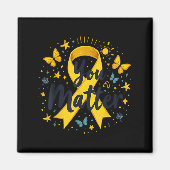 You Matther Suicide Prevention Awareness Yellow Ri Magneet (Voorkant)