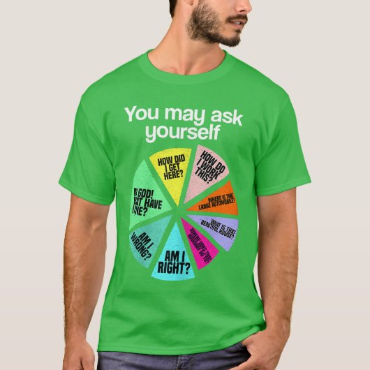 You May Ask Yours Personal Introduction Chart Offi T-shirt (Voorkant)