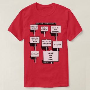 You May Ask Yourself - Een MisterP T-shirt