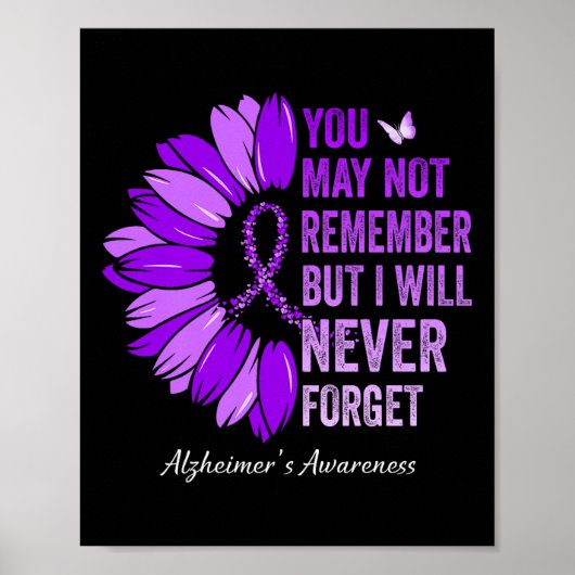 You May Not Remember But I Will Never Forget Heime Poster (Voorkant)
