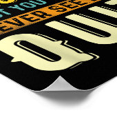 You May See Me Struggle But You Will Never See Me  Poster (Hoek)