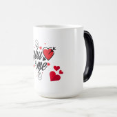 You & Me: Couples Mug voor een speciaal iemand Magische Mok (Voorkant rechts)