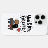 You & Me Forever Romantic Phone Case (Achterkant (horizontaal))