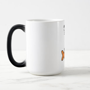 You & Me Forever Schattige Fish Couple Design Magische Mok