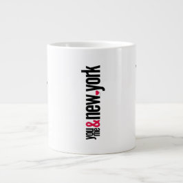 You Me & New York Jumbo Specialty Mug Couple Gift Grote Koffiekop