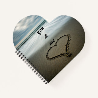 "You & Me" Strandzandontwerp Notitieboek