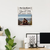 You & Me We Got This Custom Newspaper Wall Art Poster (Thuiskantoor)
