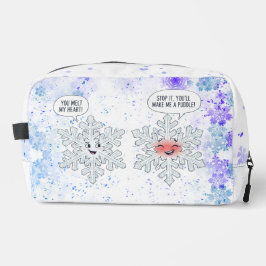 You Melt My Heart Snowflakes Toilettasje