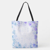 You Melt My Heart Snowflakes Tote Bag (Achterkant)