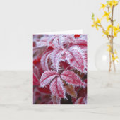 You melt the frost away greeting kaart (Gele Bloem)