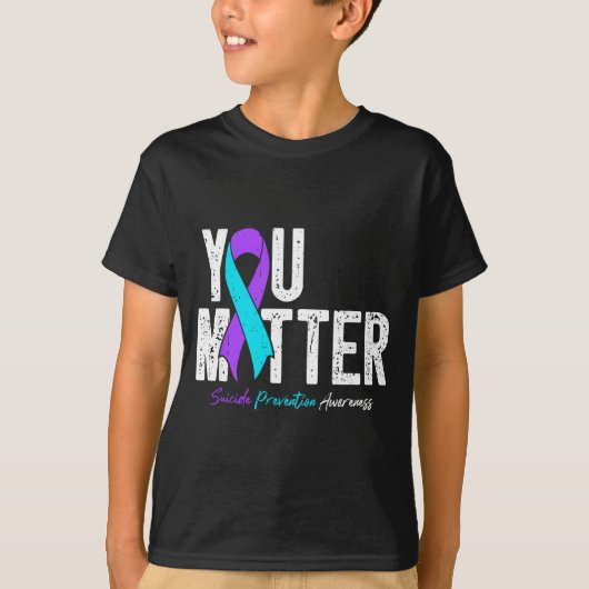 You Mental Health Suicide Prevention Awareness T-shirt (Voorkant)