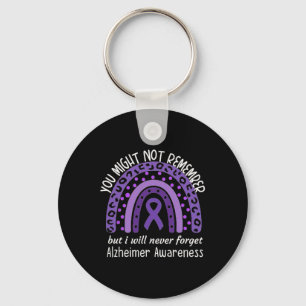 You Might Not Remember Alzheimer's awareness Month Sleutelhanger