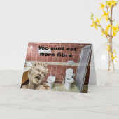 You must eat more fibre. kaart (Gele Bloem)