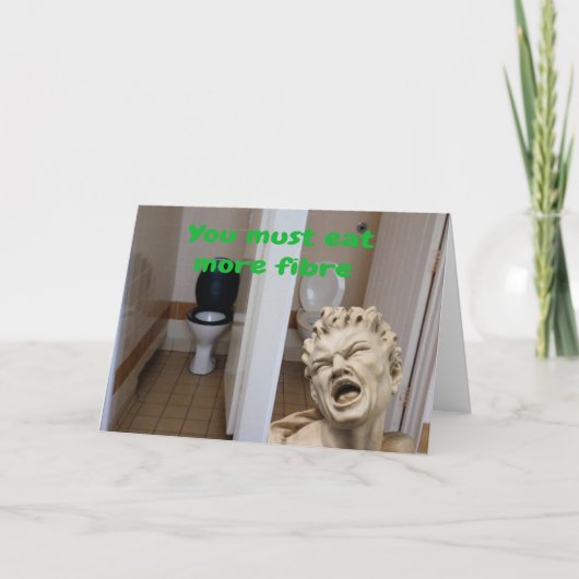 You must eat more fibre. kaart (Voorkant)