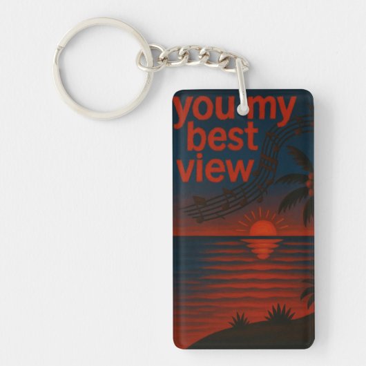 You my best view Keychain (Voorkant)