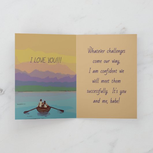 YOU n ME JUBILEUM KAART (Binnen)