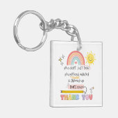 You Noticed Teacher SEN teacher special need Sleutelhanger (Voorkant Links)