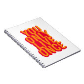 You only live once notitieboek (Rechterzijde)