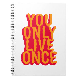 You only live once notitieboek