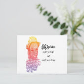 You only live twice postcard briefkaart (Staand voorkant)