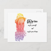 You only live twice postcard briefkaart (Voorkant / Achterkant)