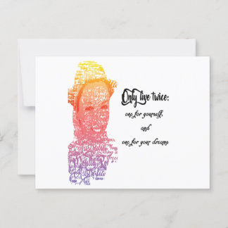 You only live twice postcard briefkaart