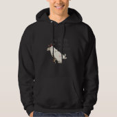 You people must be exhausted cat with sunglasses p hoodie (Voorkant)