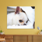 You pet dog puppy custom foto chihuahua canvas afdruk (Insitu (Woonkamer))