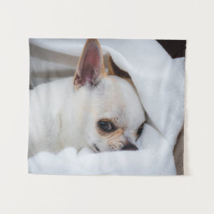 You pet dog puppy custom foto chihuahua wandkleed