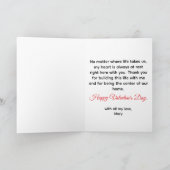 You Plus Me Equals Home Valentine's Day  Kaart (Binnen)