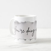 You’re Doing Okay – Positive Reminder Gift Koffiemok (Voorkant links)