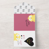 You’re Eggcellent! Funny Chicken Pun Proposal Card All In One Uitnodiging (Binnen)