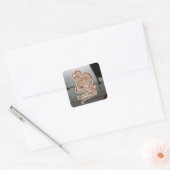 You’re jawsome shark vierkante sticker (Envelop)