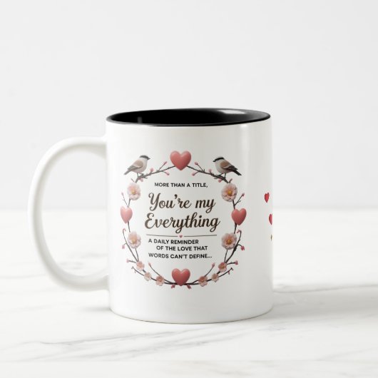 You’re My Everything – Twee-Tone Mok (11 oz) (Links)