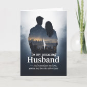 You’re My Favorite Adventure – Elegant Birthday De Kaart (Voorkant)