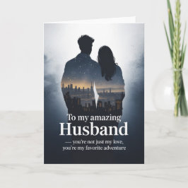 You’re My Favorite Adventure – Elegant Birthday De Kaart