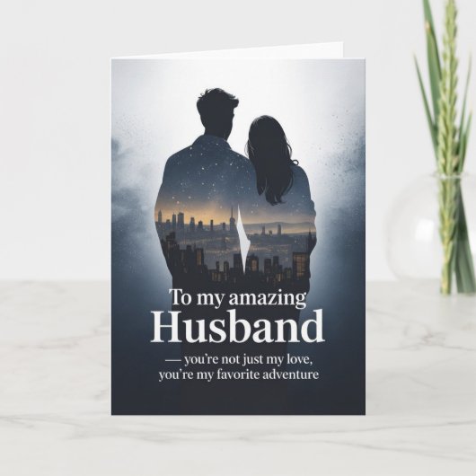 You’re My Favorite Adventure – Elegant Birthday De Kaart (Voorkant)