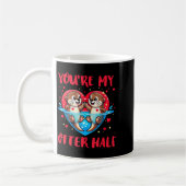 You’re My Otter Half Valentine Funny Love Pun Cute Koffiemok (Links)