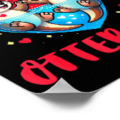 You’re My Otter Half Valentine Funny Love Pun Cute Poster (Hoek)
