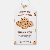 You’re One Smart Cookie Teacher Appreciation Cadeaulabel (Voorkant)